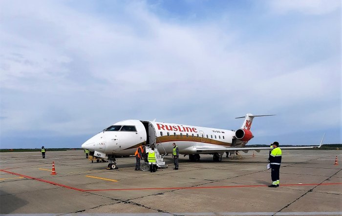 Авиакомпания «РусЛайн» выполнила первый рейс по новому направлению Брянск- Калининград