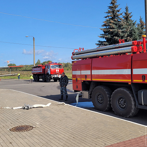 Тренировка при возникновении ЧС и ГО